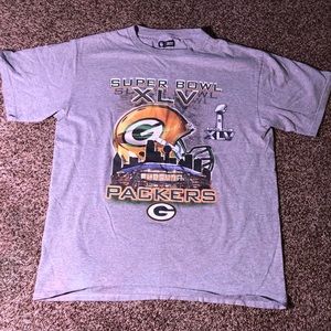 Packer’s Super Bowl 45 Tee Size Medium